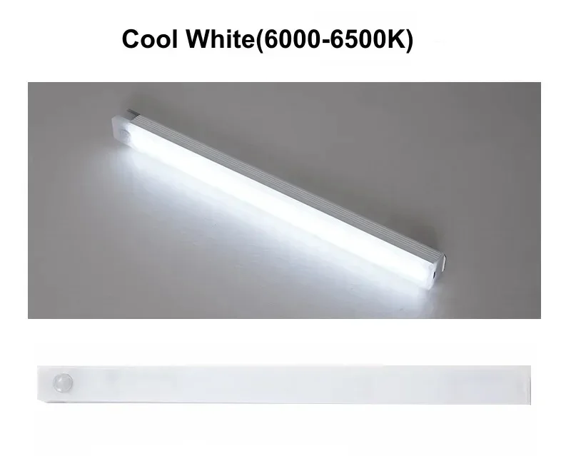 Kabelloses Bewegungsmelder LED Licht aufladbar für Küche, Badezimmer und Schränke