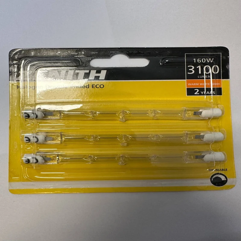 R7s Halogenstab Zenith, Halogen 3er Set
