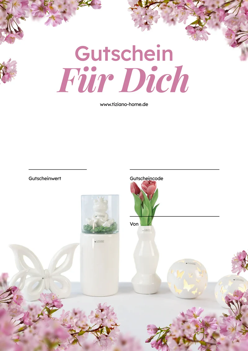 Geschenkgutschein Für Dich Frühling