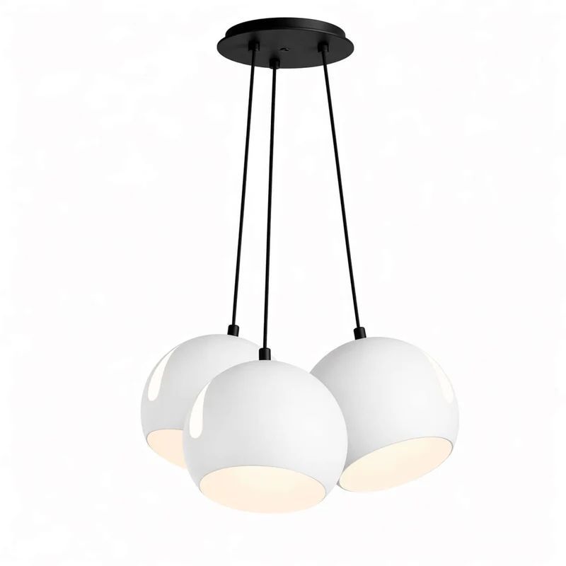 s.luce Ball Cluster Mehrfach-Pendelleuchte 3-flammig 3x30cm