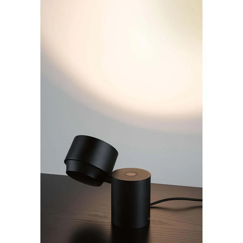LED Wand- & Tischleuchte Puric Pane mit Touch-Dimmer Schwarz