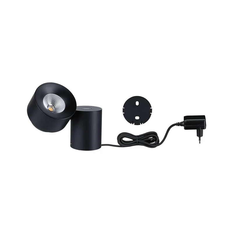 LED Wand- & Tischleuchte Puric Pane mit Touch-Dimmer Schwarz