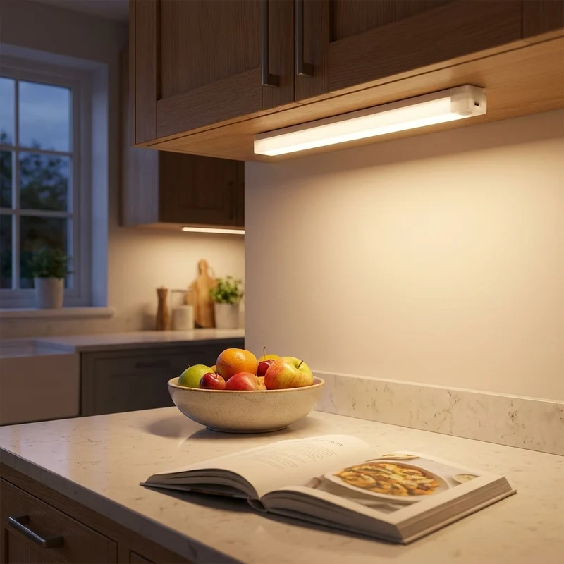 Kabellose Bewegungsmelder LED Schrankleuchte für Küche und Kleiderschrank