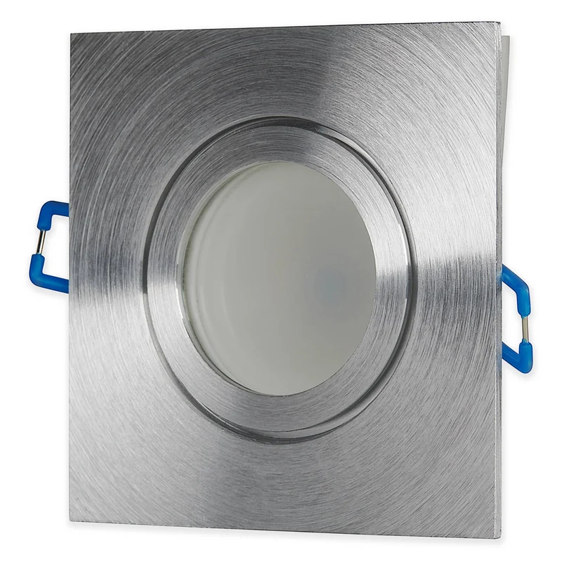LED Einbaustrahler IP44 Bad 1-9W Deckenspot Einbauleuchte 60mm flach Außen GU28
