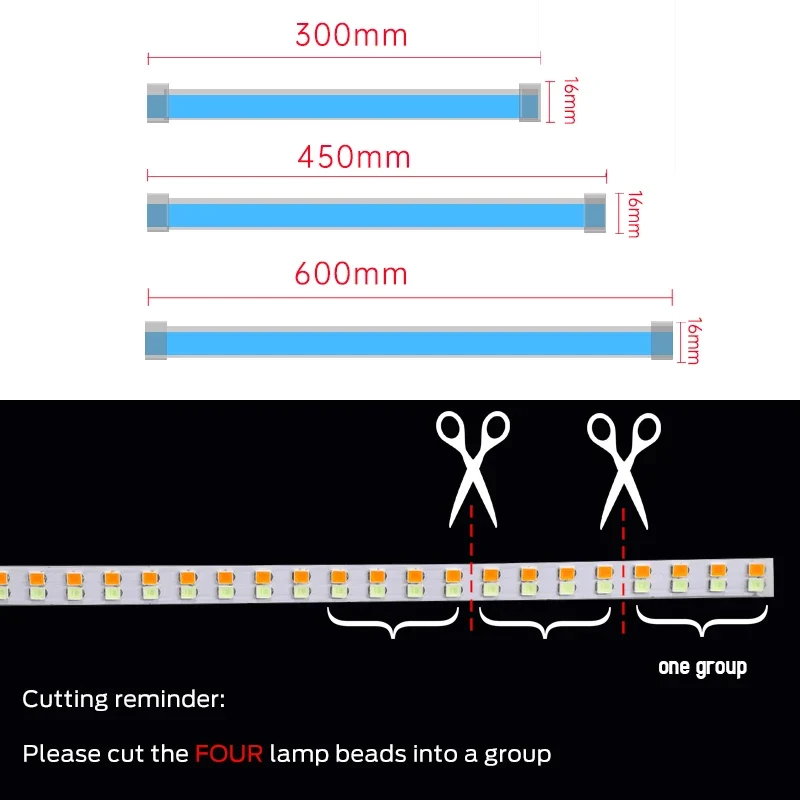 Flexible LED Tagfahrlichtstreifen für individuelles Scheinwerfer-Styling