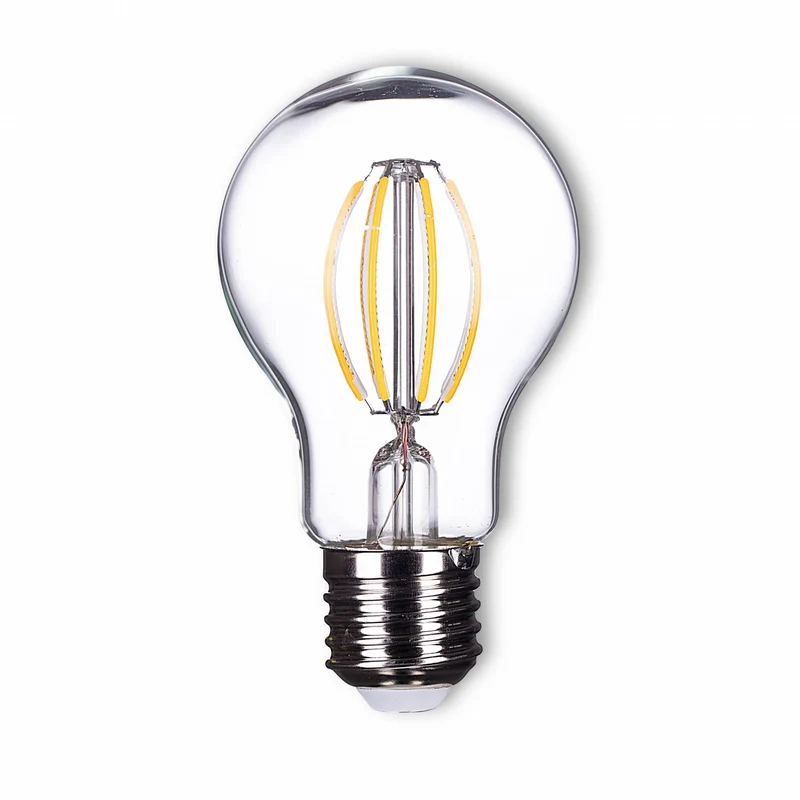 E27 LED Lampe 4W 6W 8W Filament A60 Birne Licht Energiespar Warmweiß Kaltweiß