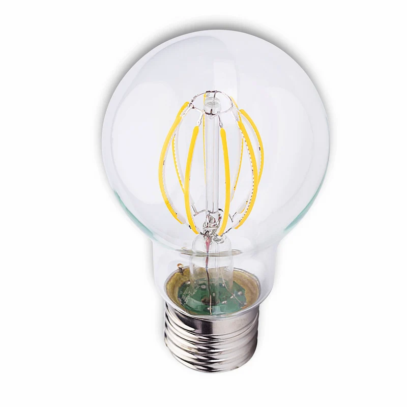 E27 LED Lampe 4W 6W 8W Filament A60 Birne Licht Energiespar Warmweiß Kaltweiß