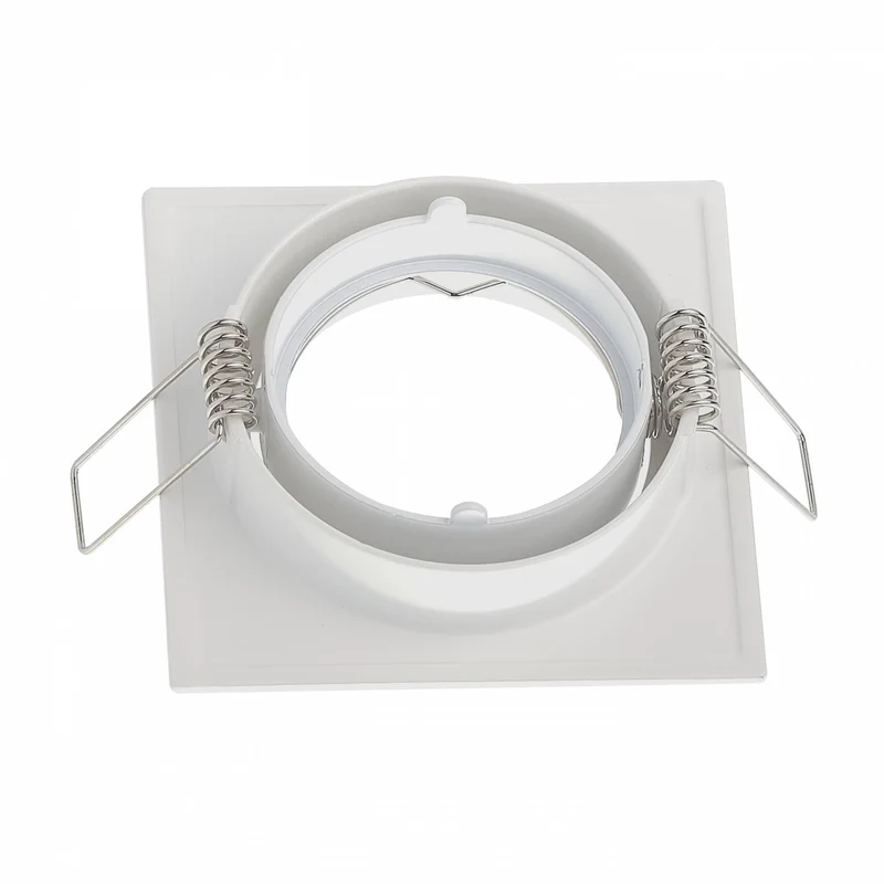 LED Einbaustrahler eckig schwenkbar 3W-6,5W 230V flach Spot Strahler 72-75mm