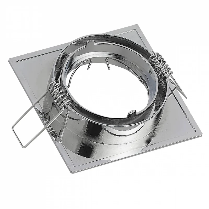 LED Einbaustrahler eckig schwenkbar 3W-6,5W 230V flach Spot Strahler 72-75mm