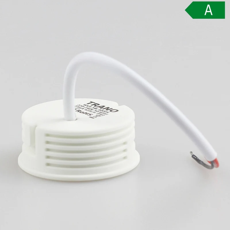 LED Einbaustrahler eckig schwenkbar 3W-6,5W 230V flach Spot Strahler 72-75mm