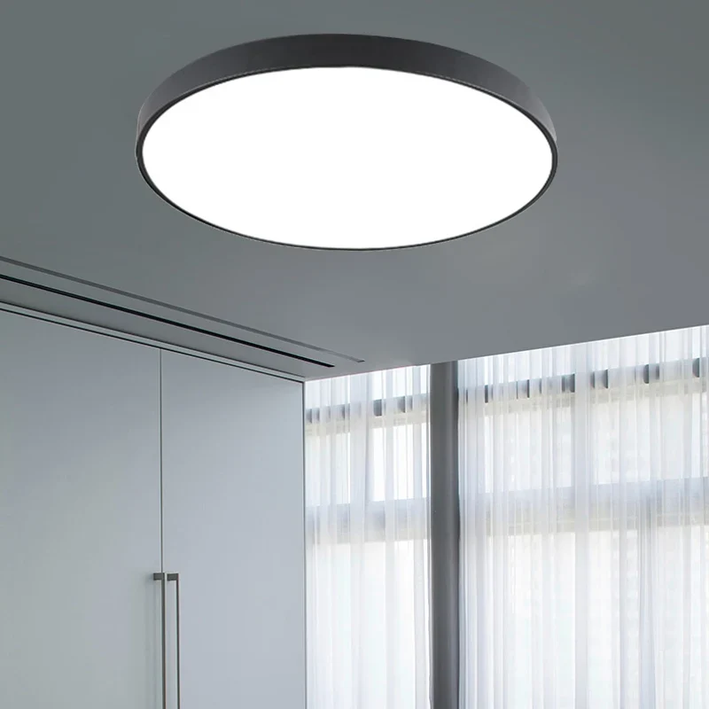 Moderne LED Deckenleuchte für Wohnzimmer und Flur Zeitgemäß und Klassisch
