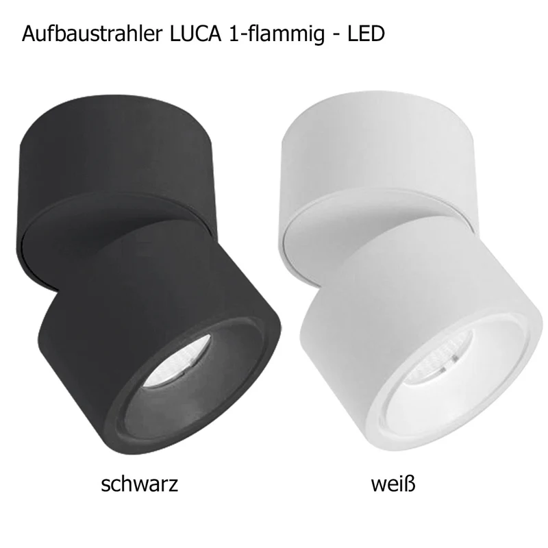 Aufbaustrahler Luca 1-flammig