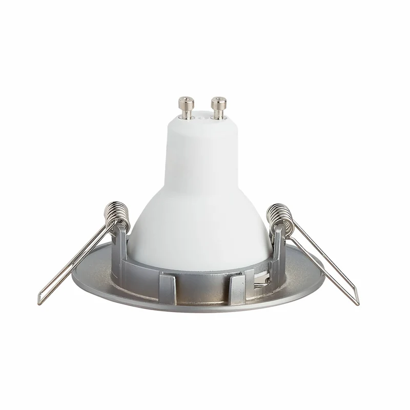 Einbaurahmen rund GU10 GU5,3 Ø65mm Bohrloch Gehäuse Einbaustrahler Spot