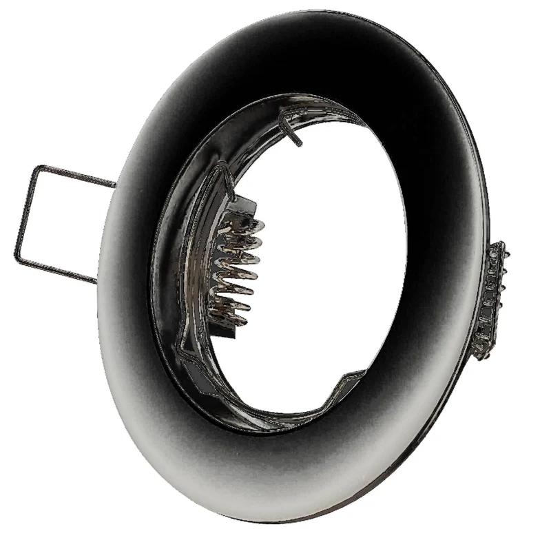 Einbaurahmen rund GU10 GU5,3 Ø65mm Bohrloch Gehäuse Einbaustrahler Spot