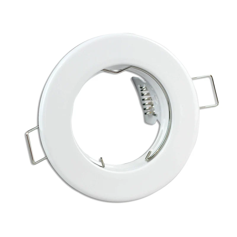Einbaurahmen GU10 rund Rahmen Einbaustrahler Einbauspot LED Halogen MR16 GU5.9