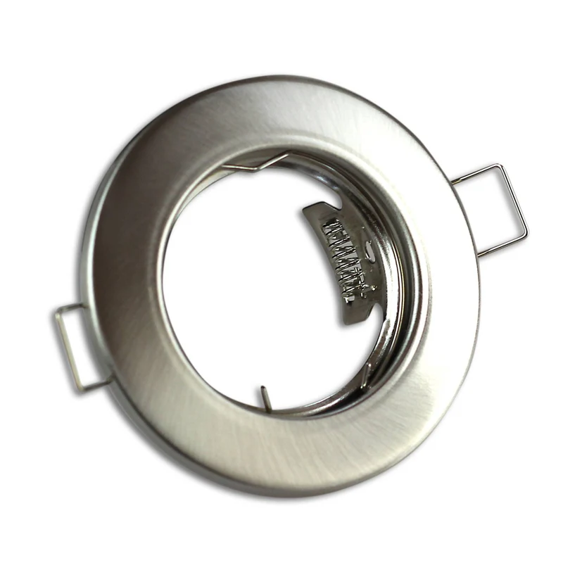 Einbaurahmen GU10 rund Rahmen Einbaustrahler Einbauspot LED Halogen MR16 GU5.9