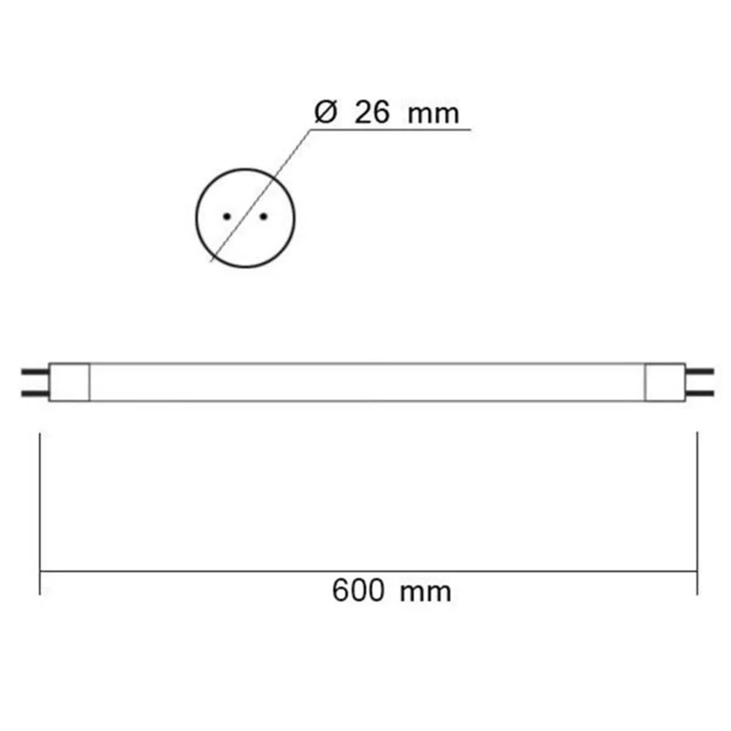T8 LED Röhre Nano+ 60 in Neutralweiß 1250lm