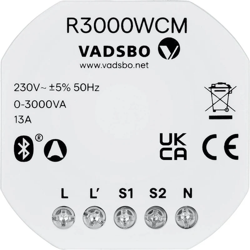 R3000WCM Tastdimmer mit Casambi, 13A