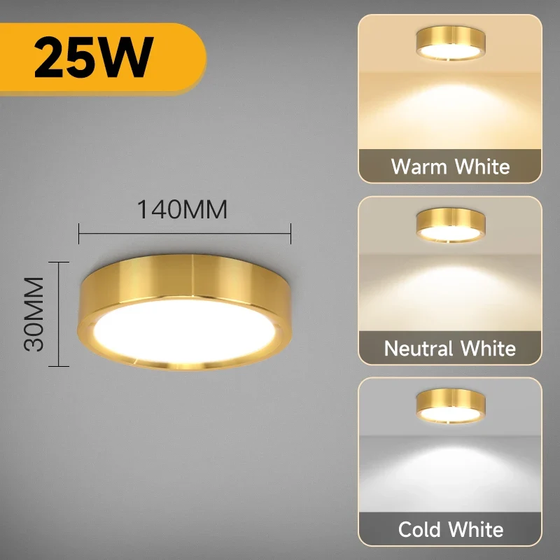 LED Aufbau-Downlight für Wohnzimmer und Schlafzimmer Modernes Design