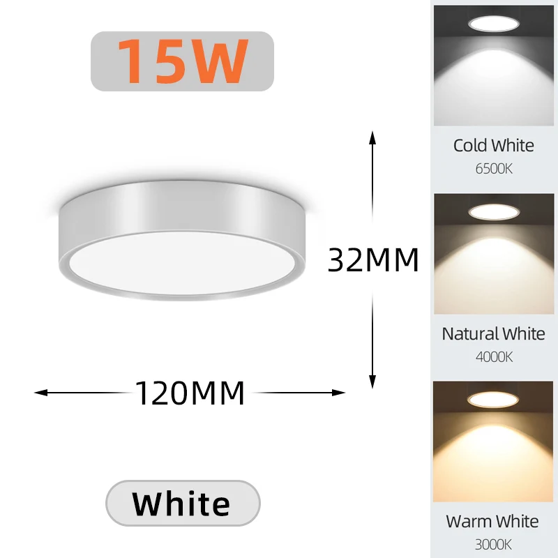 LED Aufbau-Downlight für Wohnzimmer und Schlafzimmer Modernes Design