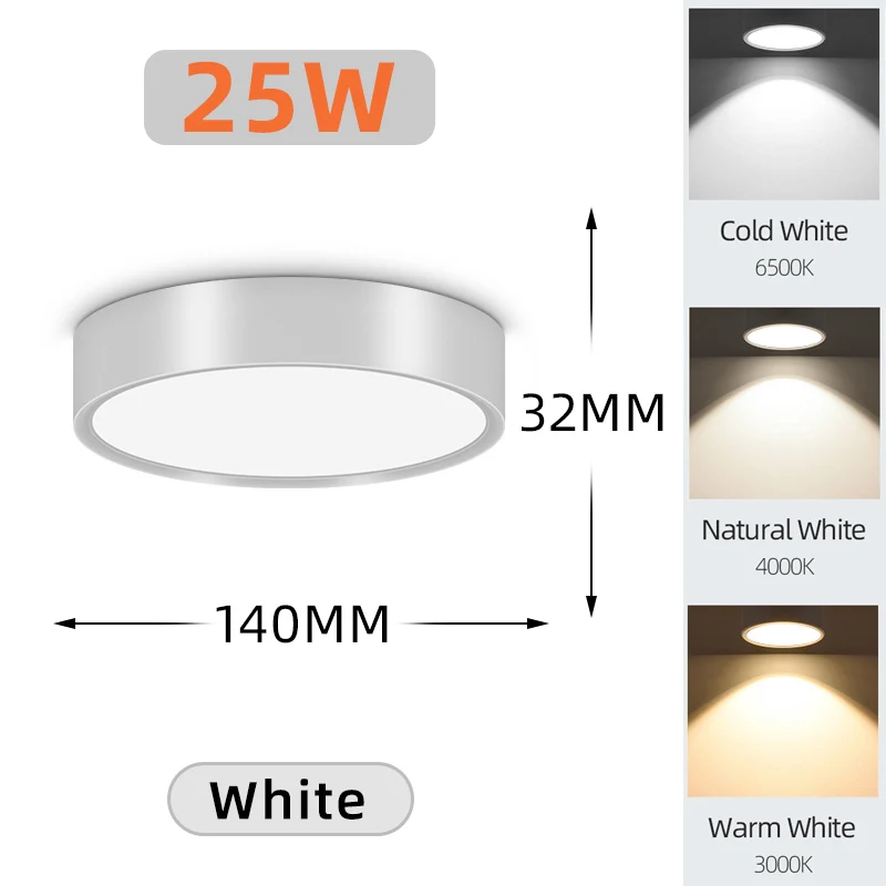 LED Aufbau-Downlight für Wohnzimmer und Schlafzimmer Modernes Design