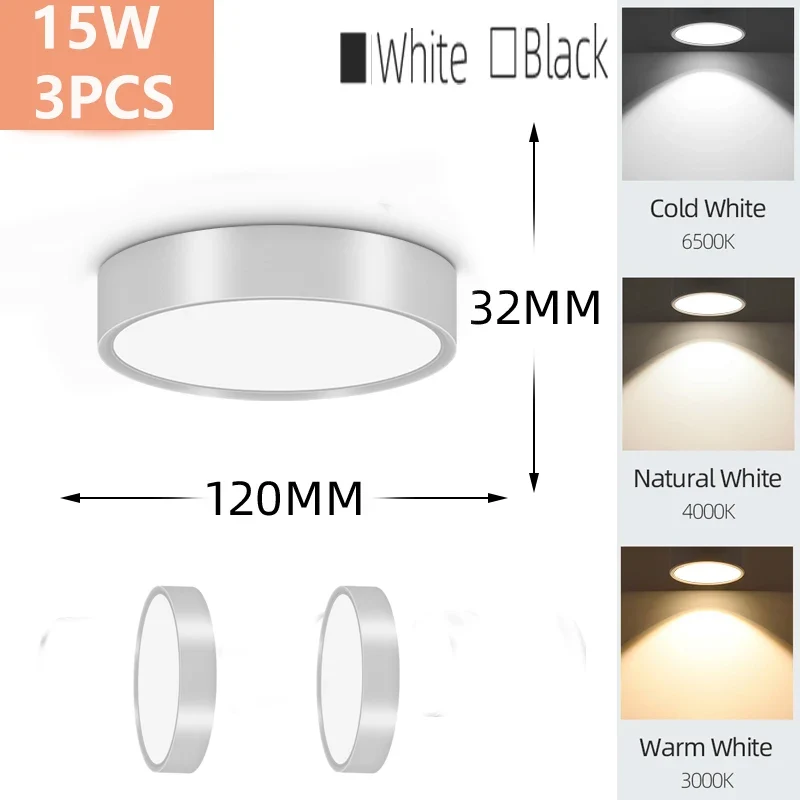 LED Aufbau-Downlight für Wohnzimmer und Schlafzimmer Modernes Design