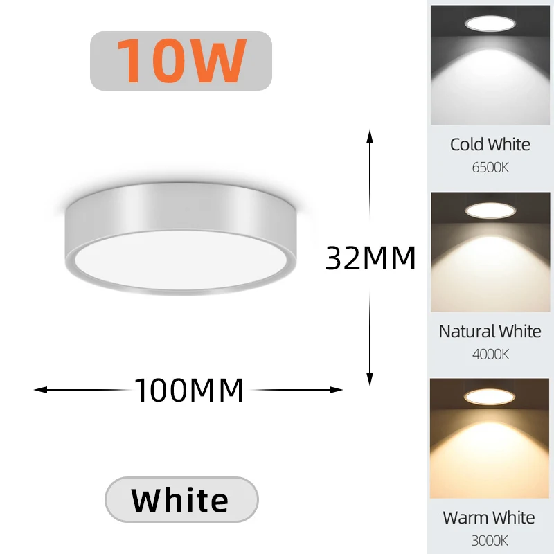 LED Aufbau-Downlight für Wohnzimmer und Schlafzimmer Modernes Design