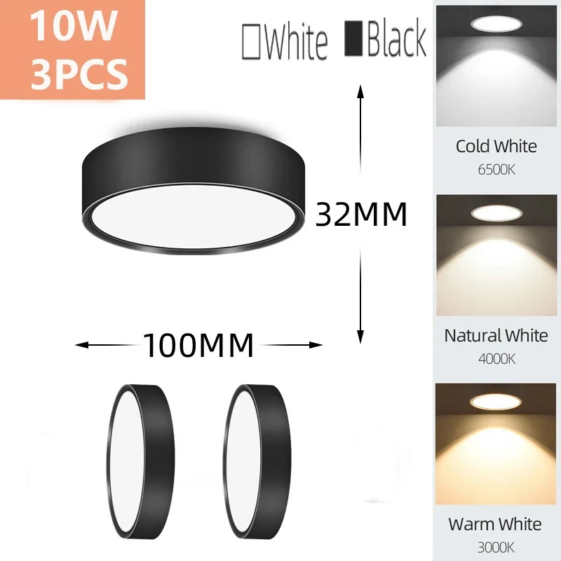 LED Aufbau-Downlight für Wohnzimmer und Schlafzimmer Modernes Design