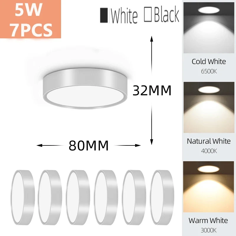 LED Aufbau-Downlight für Wohnzimmer und Schlafzimmer Modernes Design