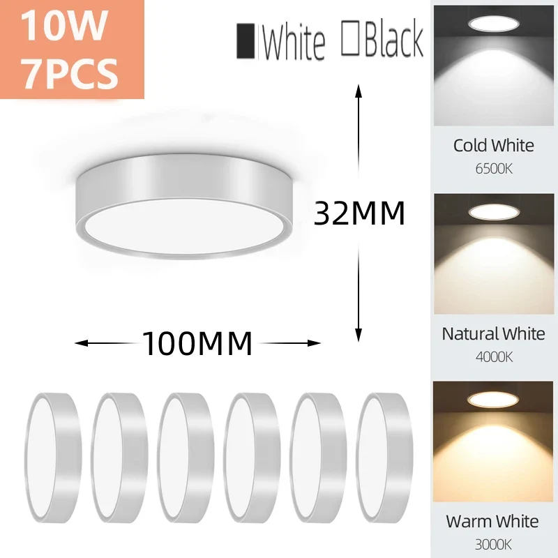 LED Aufbau-Downlight für Wohnzimmer und Schlafzimmer Modernes Design