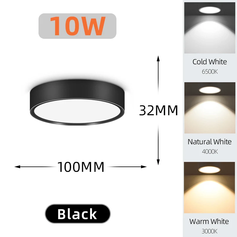 LED Aufbau-Downlight für Wohnzimmer und Schlafzimmer Modernes Design