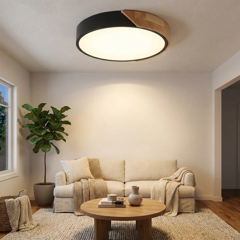 Ultra-Flache LED Deckenleuchte Professionell für Büro und Wohnzimmer