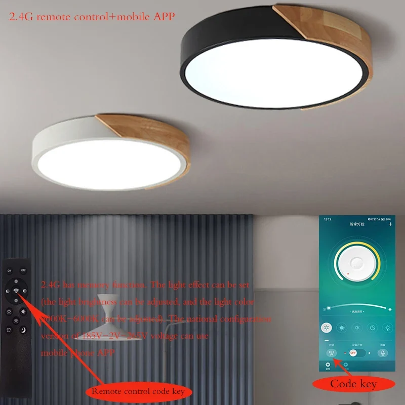 Ultra-Flache LED Deckenleuchte Professionell für Büro und Wohnzimmer