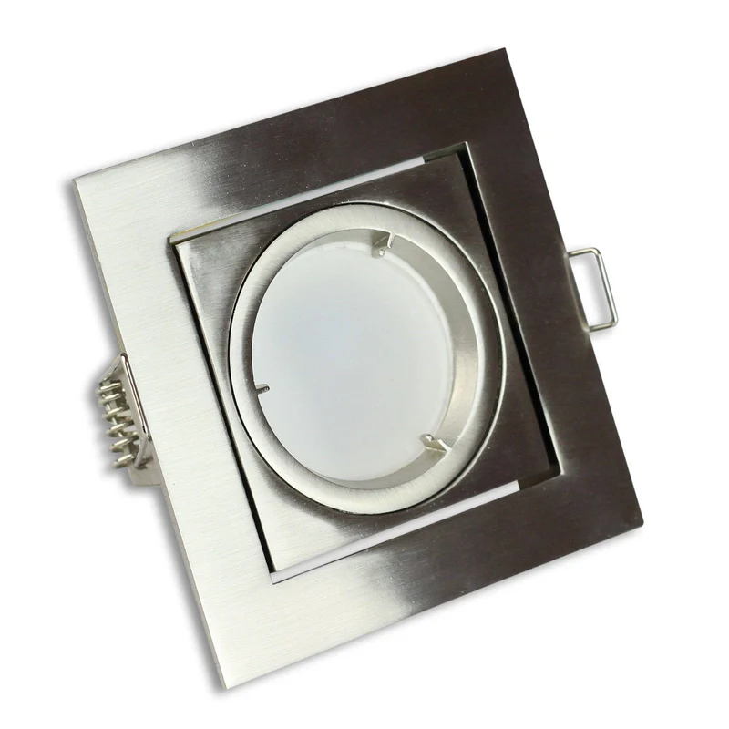 LED Einbaustrahler schwenkbar 3-6,5W IP40 eckig 230 Volt Einbauspot Lampe