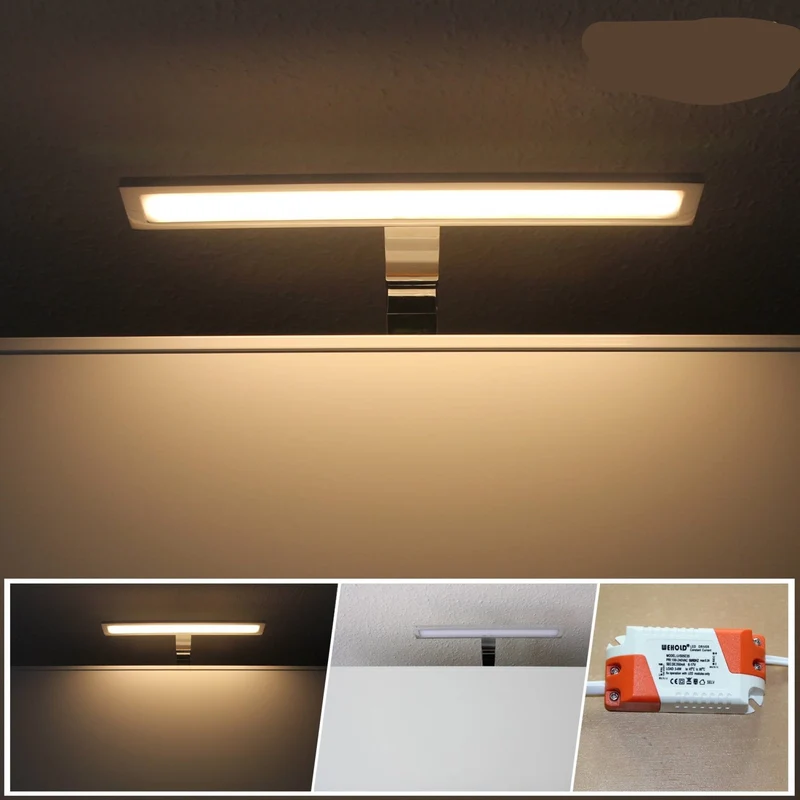 LED Spiegelbeleuchtung Badlampe IP 44 Spiegellampe Wandleuchte Bad