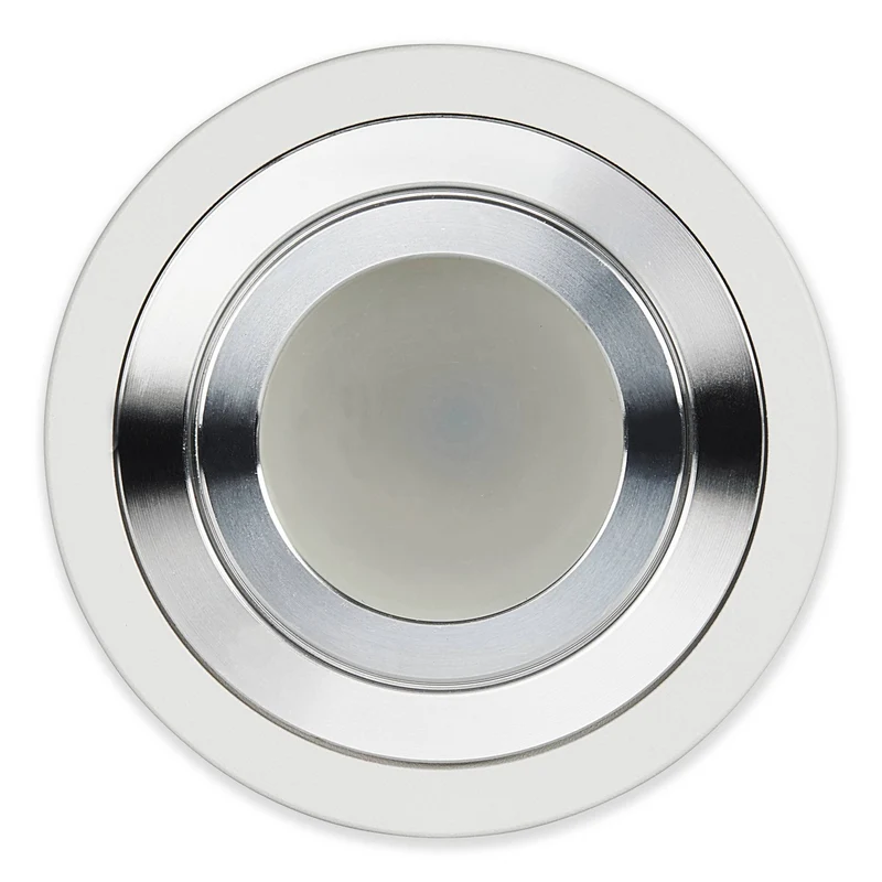 LED Mini-Aufbaustrahler rund weiß 3-6,5W IP44 Aufbauleuchte Bad Außen 230V