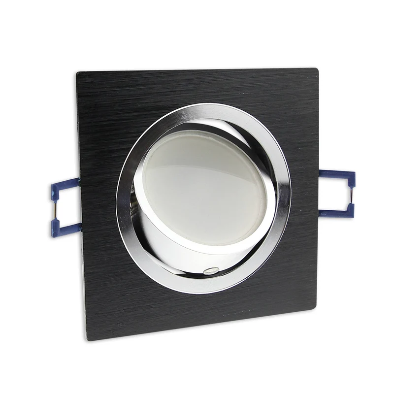 LED Einbaustrahler MR16 12V 5-7 Watt rund eckig Spot 68mm Bohrloch Lampe