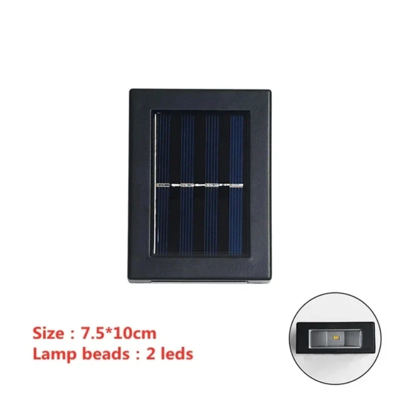 Moderne Solar LED Außenwandleuchte mit Bewegungsmelder für Garten und Eingang