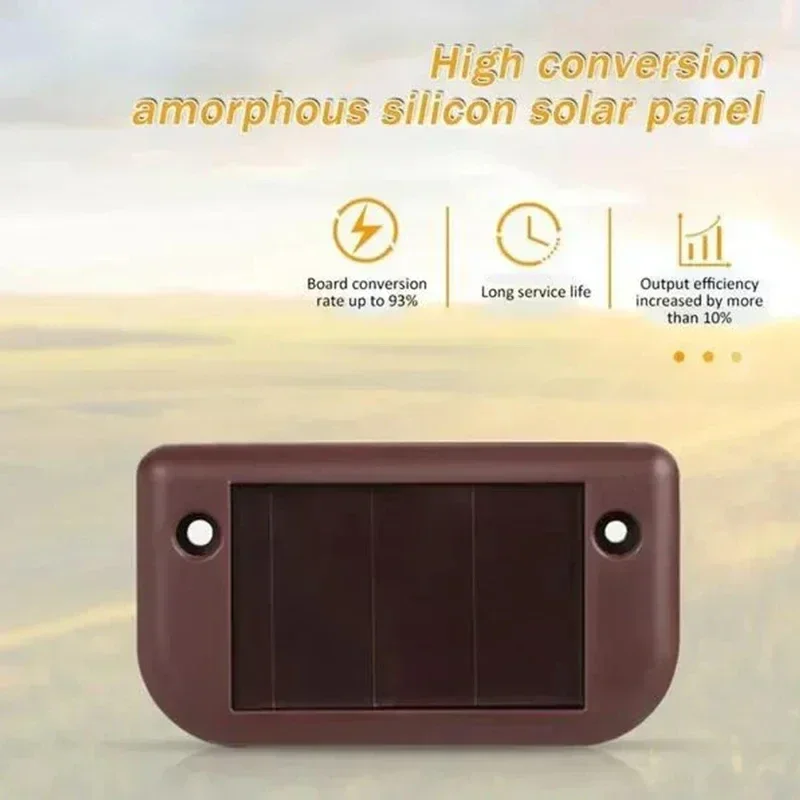 Moderne Solar LED Stufenleuchte für Gartentreppe und Außenweg