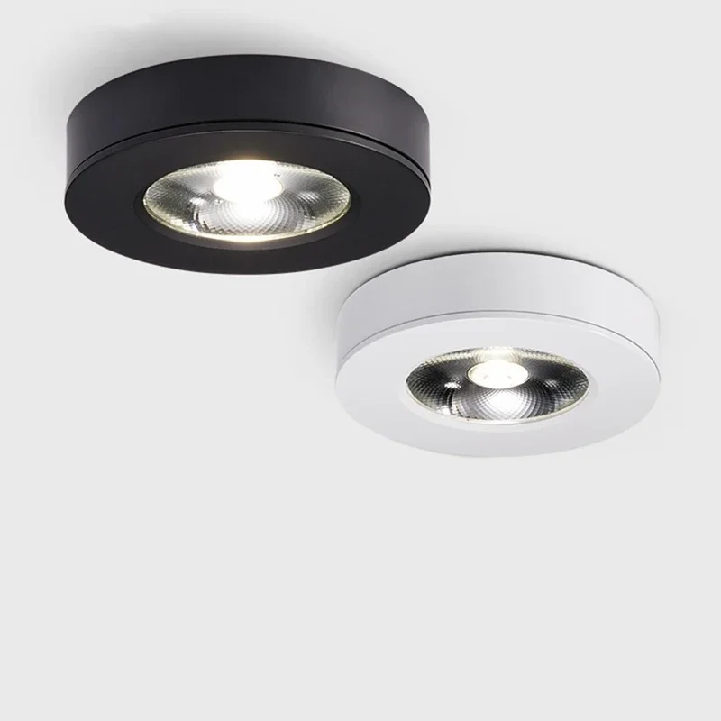 Ultra-Flacher COB LED Aufbau-Downlight 7W–20W Breitvoltage für Küche und Wohnzimmer