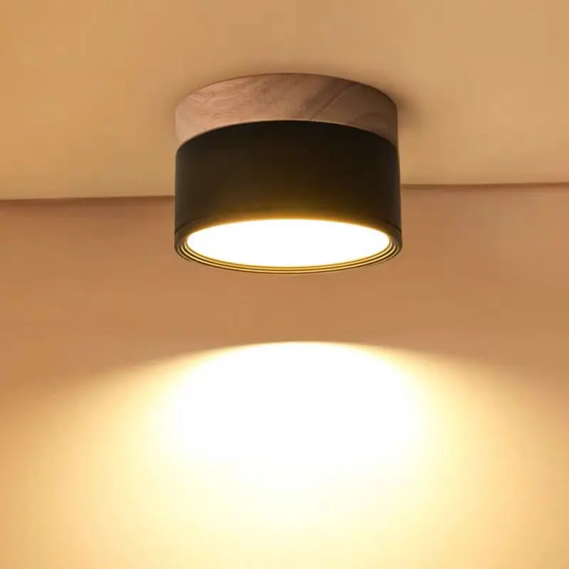 LED Aufbau-Downlight Nordisch für Wohnzimmer und Dielen Zeitloses Design