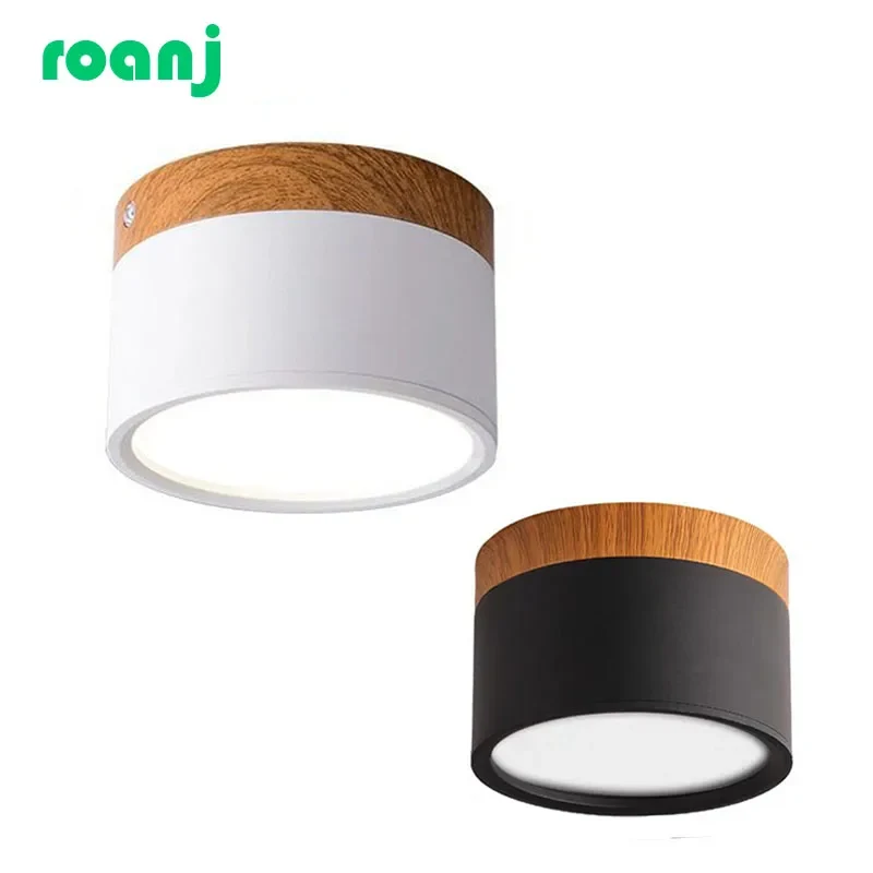 LED Aufbau-Downlight Nordisch für Wohnzimmer und Dielen Zeitloses Design