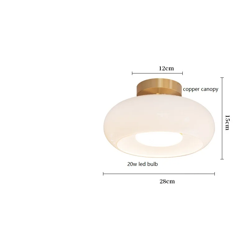 Modernes Nordisches Glas Pendelleuchte Klar für Schlafzimmer und Leseecke Sanft