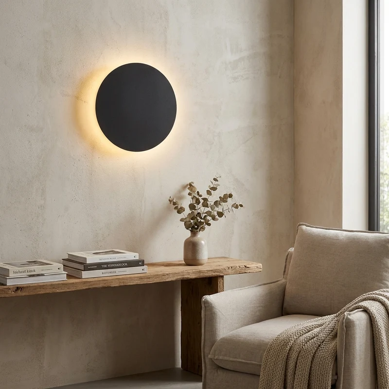 Moderne LED Wandleuchte für Wohnzimmer und Treppenhaus