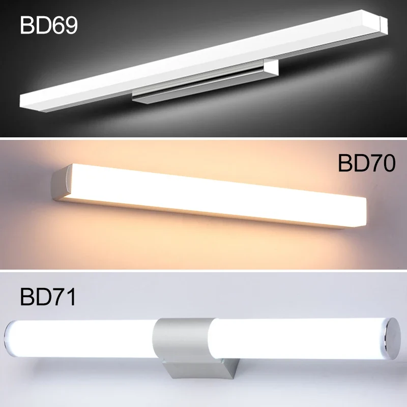 Moderne LED Badezimmer Schminkspiegel Wandleuchte beschlagfrei