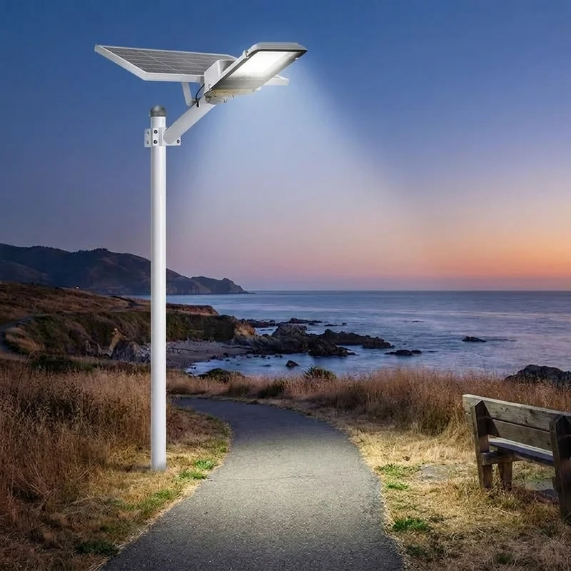 Moderne Solar LED Außenleuchte für Garten Garage und Hof Weitreichend