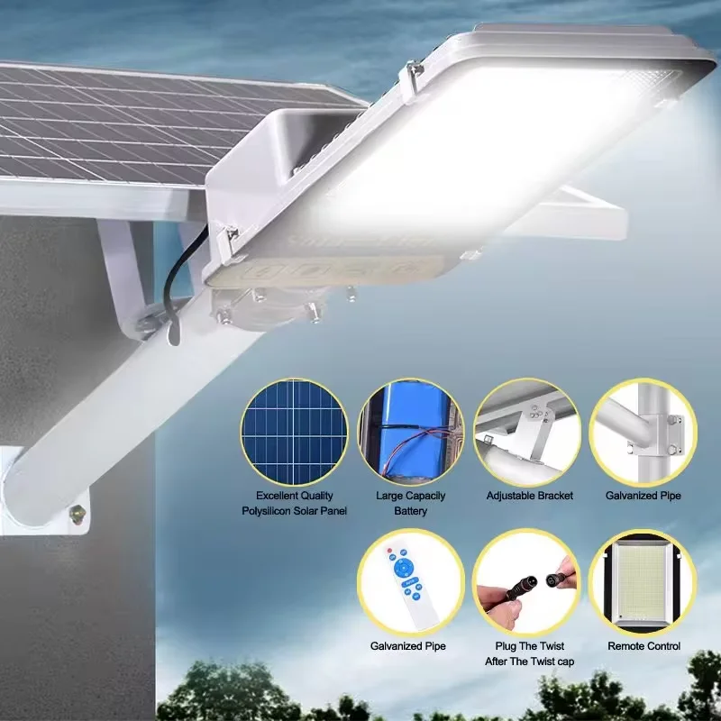 Moderne Solar LED Außenleuchte für Garten Garage und Hof Weitreichend