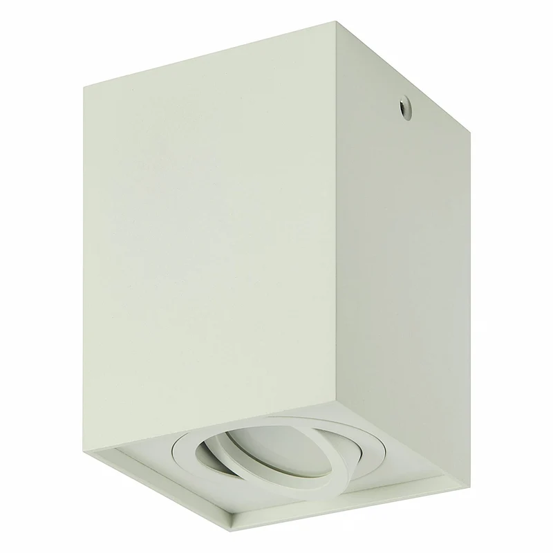LED Aufbaustrahler schwenkbar eckig 1,2-9W Aufbauleuchte Deckenleuchte Spot GU10 230V
