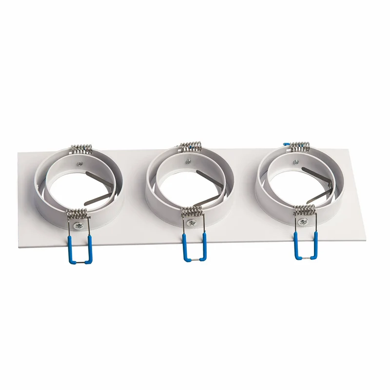 LED Einbaustrahler GU10 1-3 flammig Einbauspot Deckenleuchte schwenkbar 230V