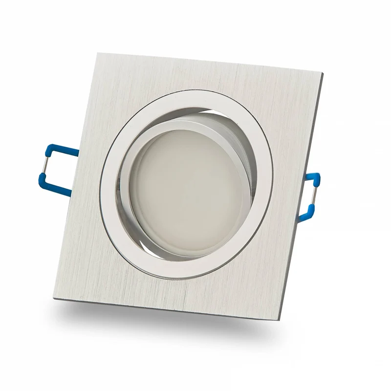 LED Einbaustrahler flach eckig 3-6,5W Leuchte Deckenlampe dimmbar 75mm 230V